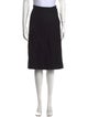 Jil Sander Virgin Wool Knee-Length Skirt