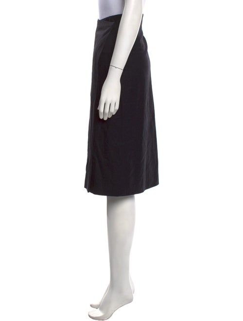 Jil Sander Virgin Wool Knee-Length Skirt