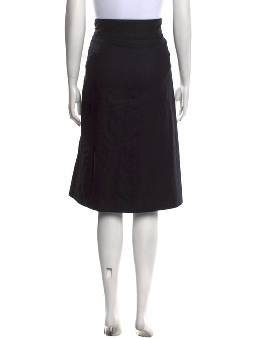 Jil Sander Virgin Wool Knee-Length Skirt