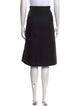Jil Sander Virgin Wool Knee-Length Skirt