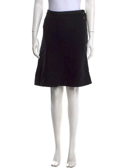 Jil Sander Virgin Wool Knee-Length Skirt
