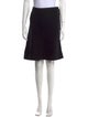 Jil Sander Virgin Wool Knee-Length Skirt
