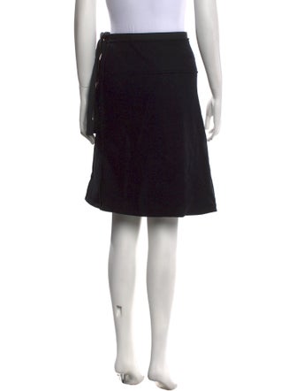 Jil Sander Virgin Wool Knee-Length Skirt