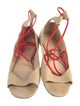 Jil Sander Raffia Flats
