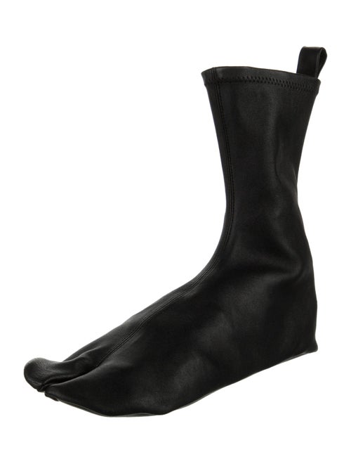 Jil Sander Leather Sock Boots