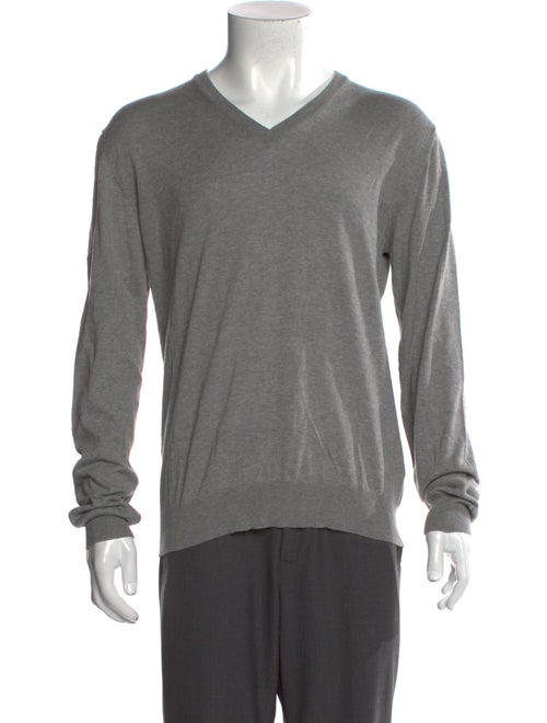 Jil Sander V-Neck Long Sleeve Pullover