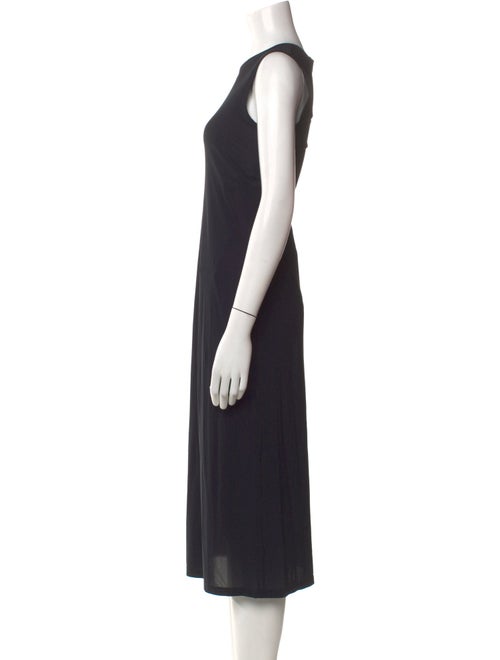 Jil Sander Crew Neck Midi Length Dress
