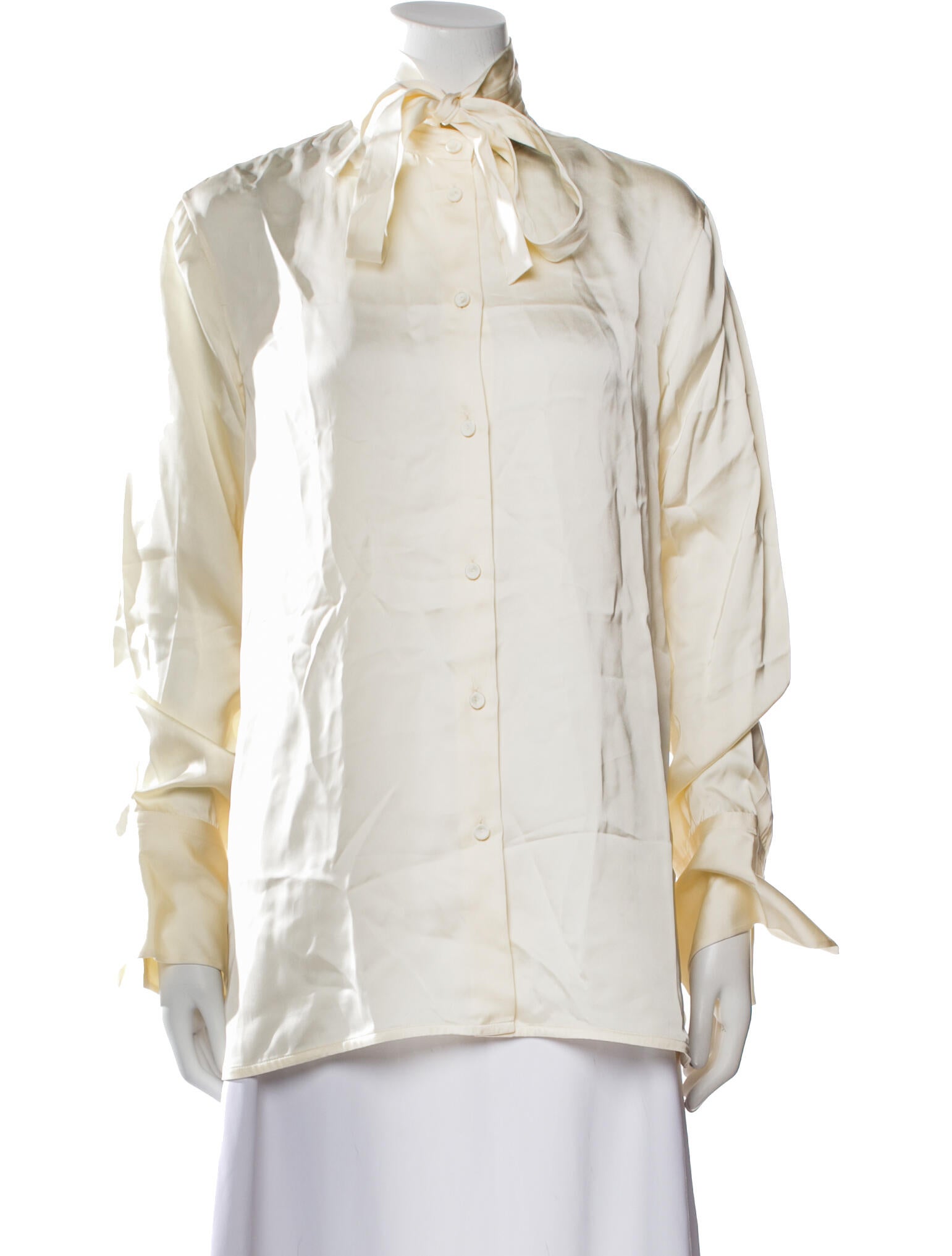 Jil Sander Long Sleeve Button-Up Top