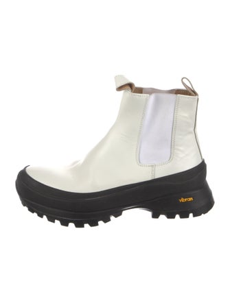 Jil Sander Leather Chelsea Boots