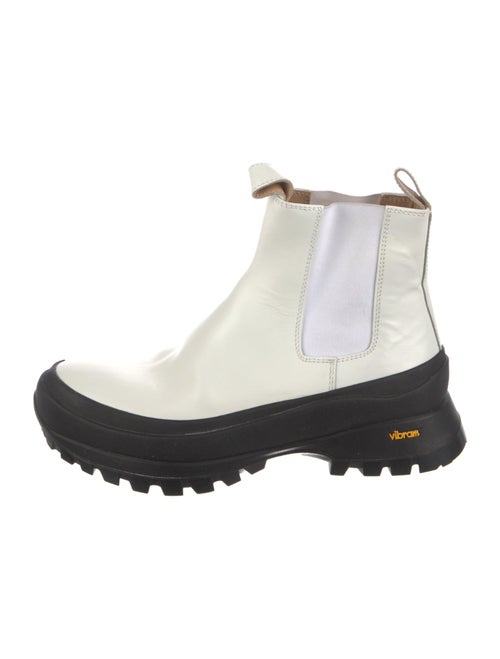 Jil Sander Leather Chelsea Boots