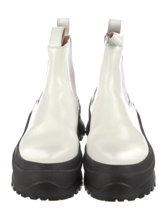 Jil Sander Leather Chelsea Boots