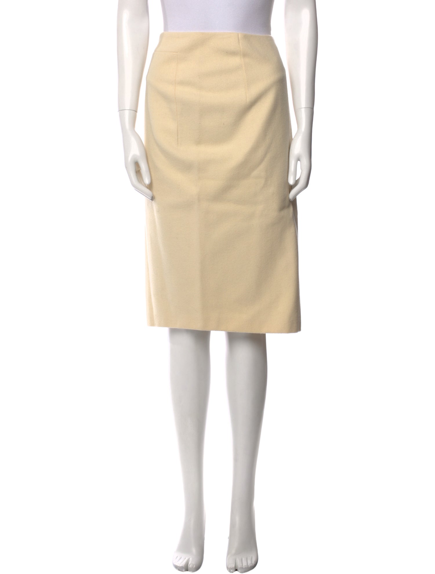 Jil Sander Wool Knee-Length Skirt