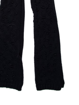 Jil Sander Wool Striped Scarf