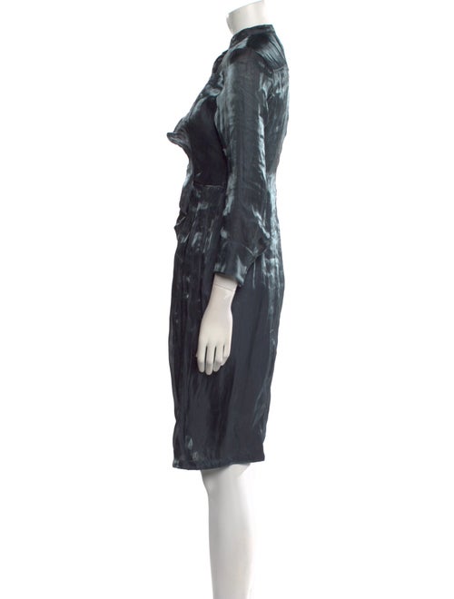 Jil Sander Mock Neck Knee-Length Dress