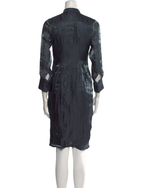 Jil Sander Mock Neck Knee-Length Dress