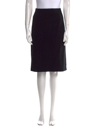 Jil Sander Wool Knee-Length Skirt