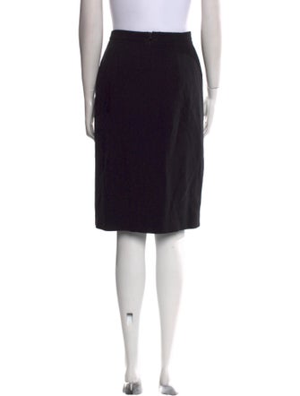 Jil Sander Wool Knee-Length Skirt