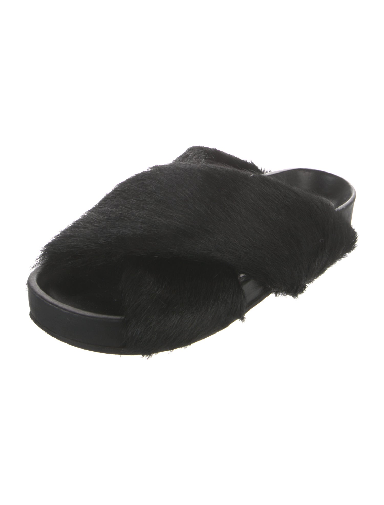 Jil Sander Ponyhair Slides