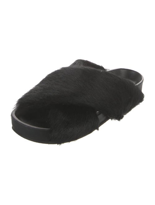 Jil Sander Ponyhair Slides
