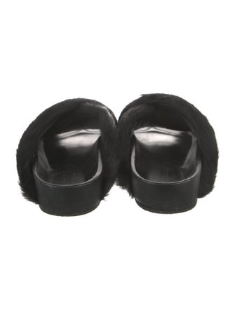 Jil Sander Ponyhair Slides