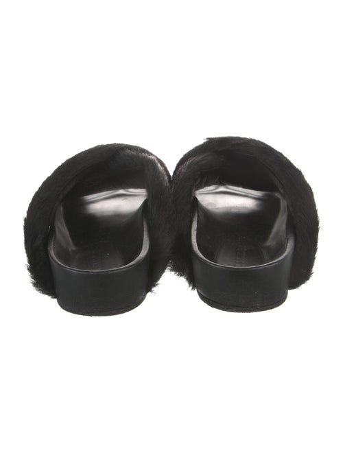 Jil Sander Ponyhair Slides
