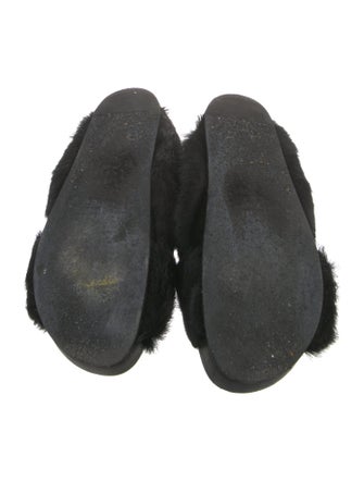 Jil Sander Ponyhair Slides