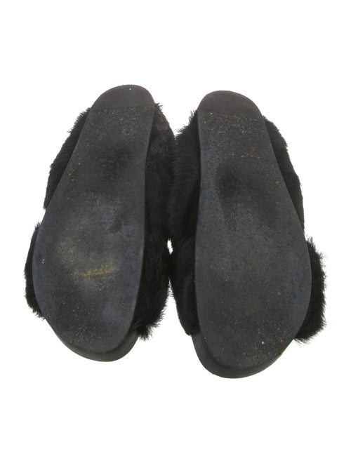 Jil Sander Ponyhair Slides