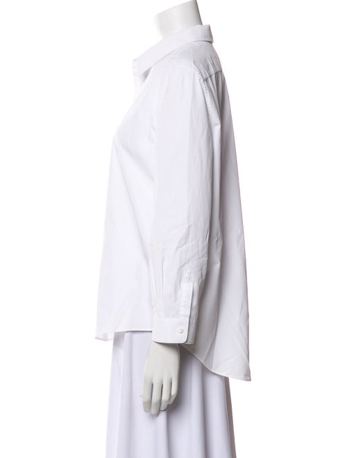 Jil Sander Three-Quarter Sleeve Button-Up Top