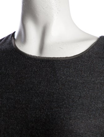 Jil Sander Virgin Wool Midi Length Dress