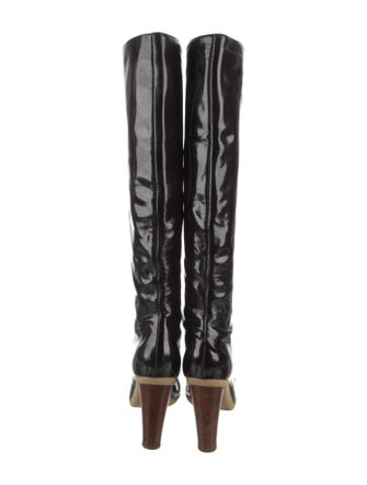 Jil Sander Patent Leather Boots