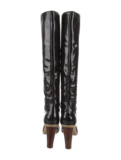 Jil Sander Patent Leather Boots