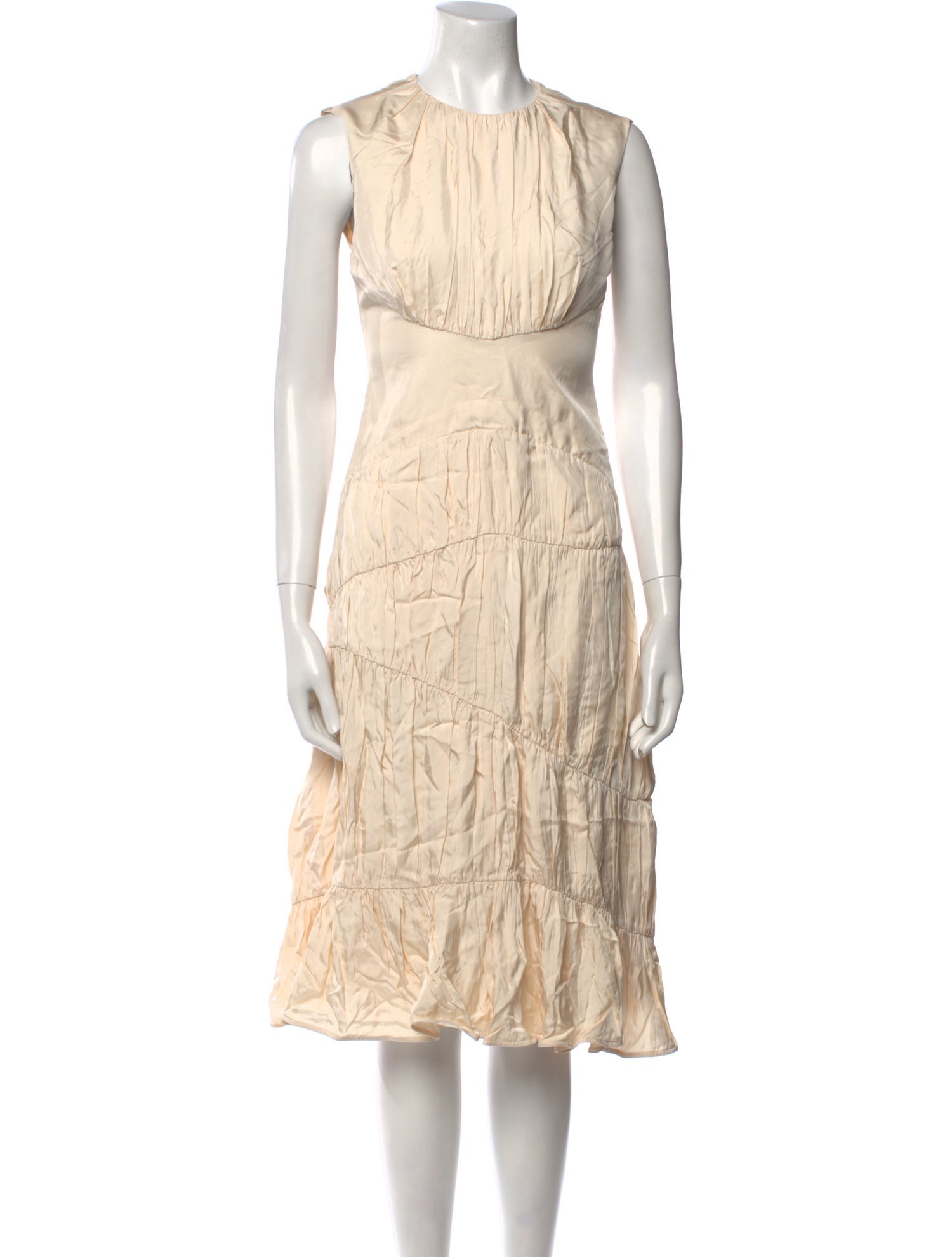 Jil Sander Printed Midi Length Dress w/ Tags