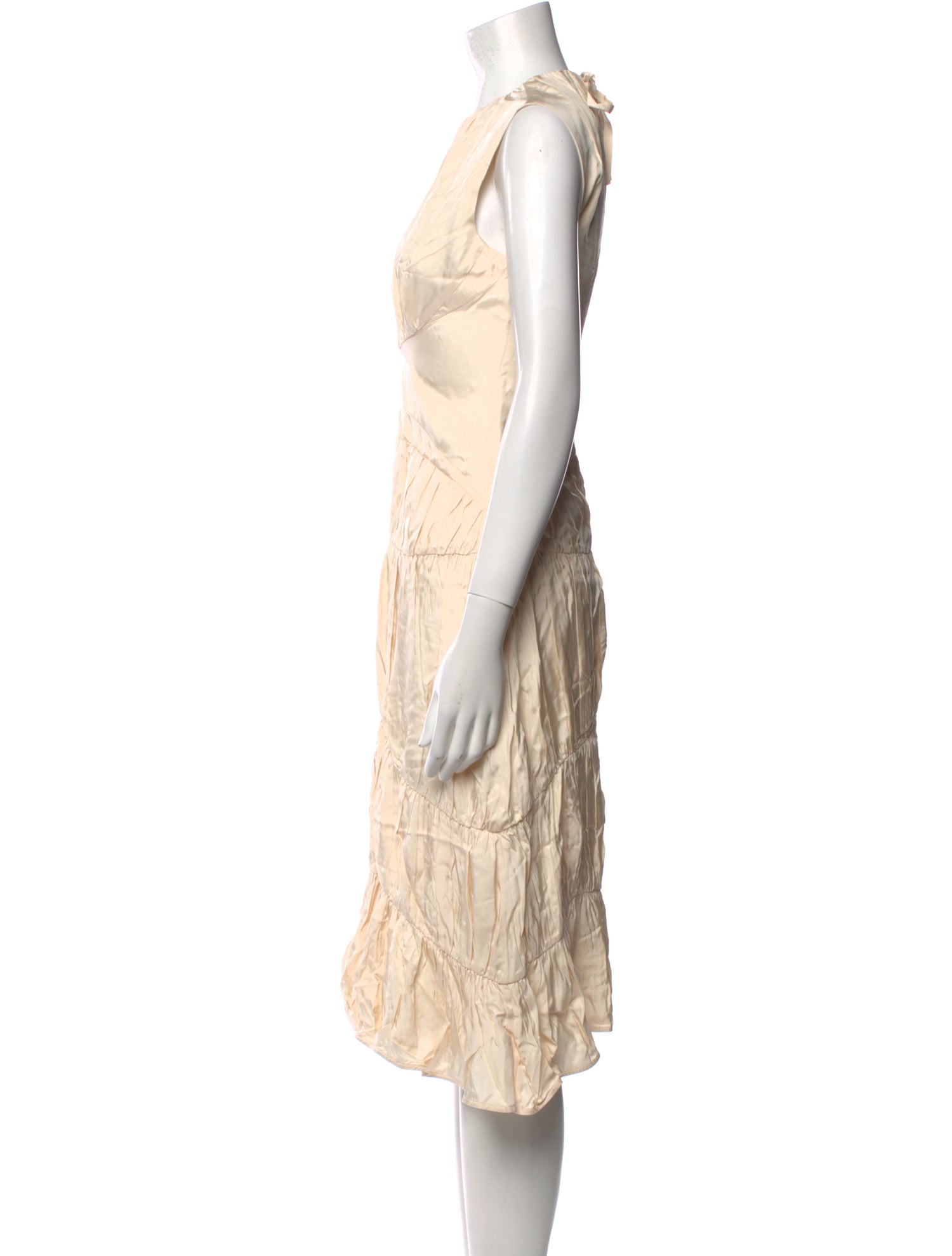 Jil Sander Printed Midi Length Dress w/ Tags