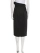 Jil Sander Virgin Wool Midi Length Skirt