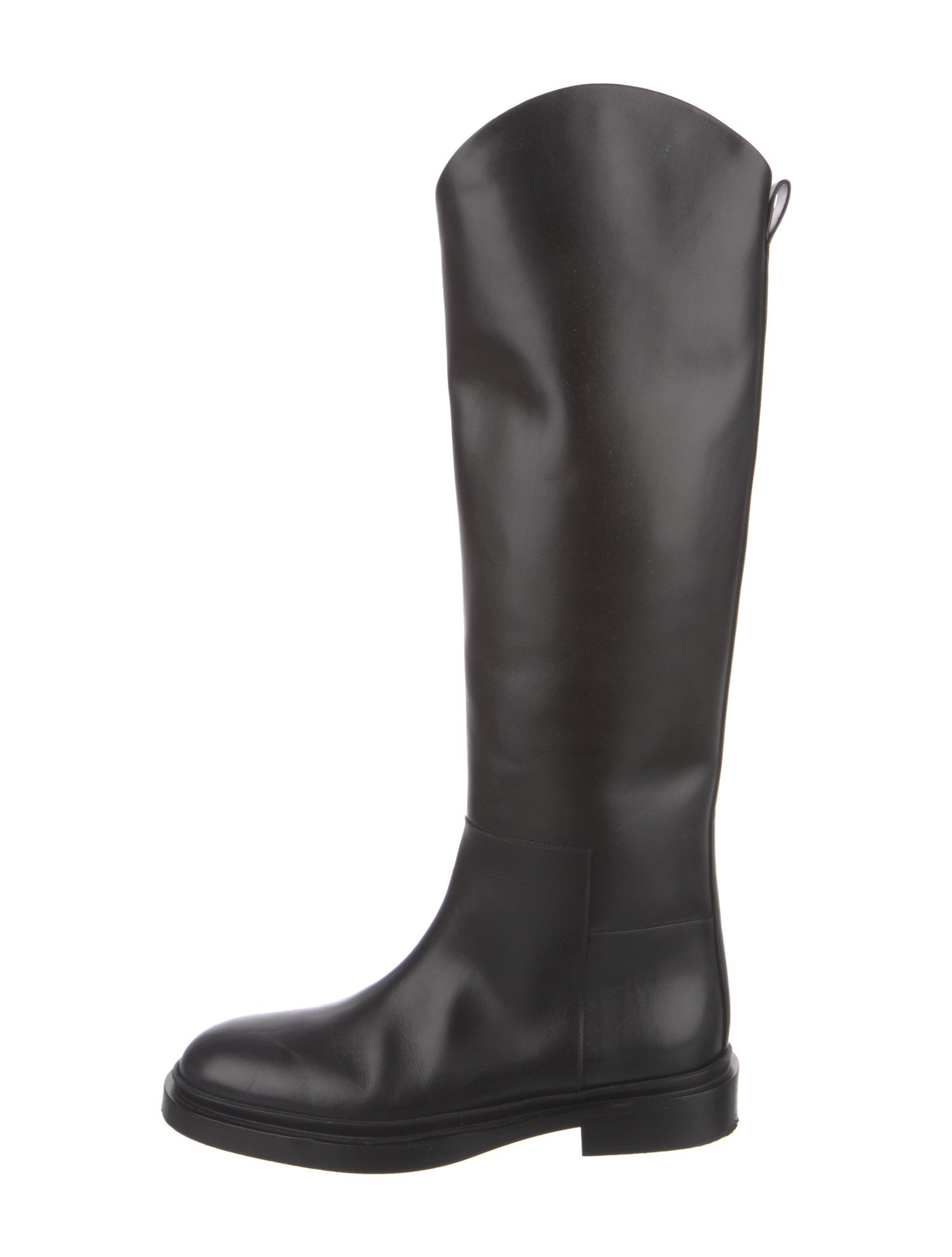 Jil Sander Leather Riding Boots