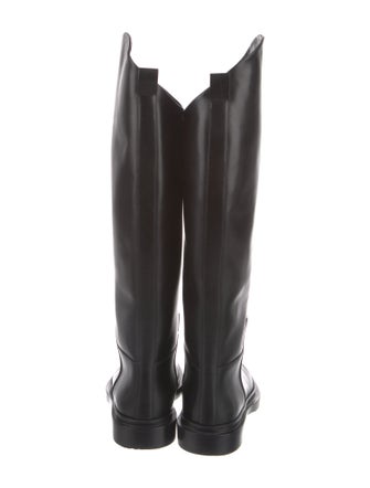 Jil Sander Leather Riding Boots