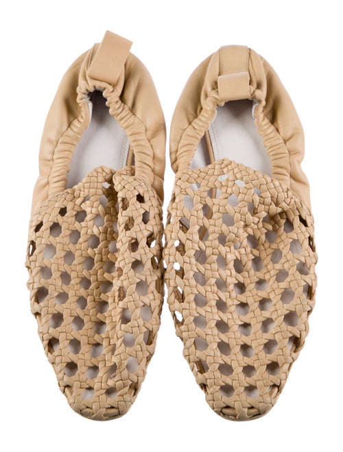 Jil Sander Leather Keyhole Accent Mules