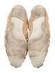 Jil Sander Leather Keyhole Accent Mules