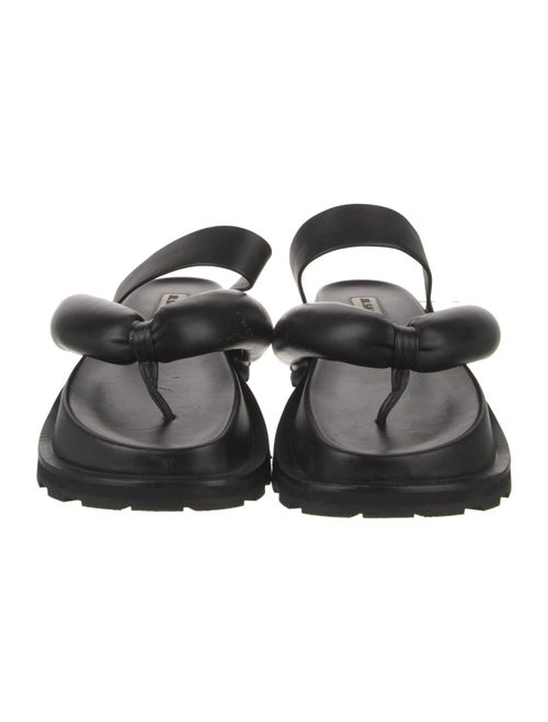 Jil Sander Leather Slides