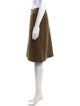 Jil Sander Wool Knee-Length Skirt