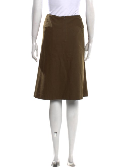 Jil Sander Wool Knee-Length Skirt