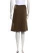 Jil Sander Wool Knee-Length Skirt