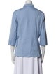 Jil Sander Three-Quarter Sleeve Button-Up Top