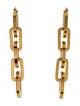 Jil Sander Chain Drop Earrings