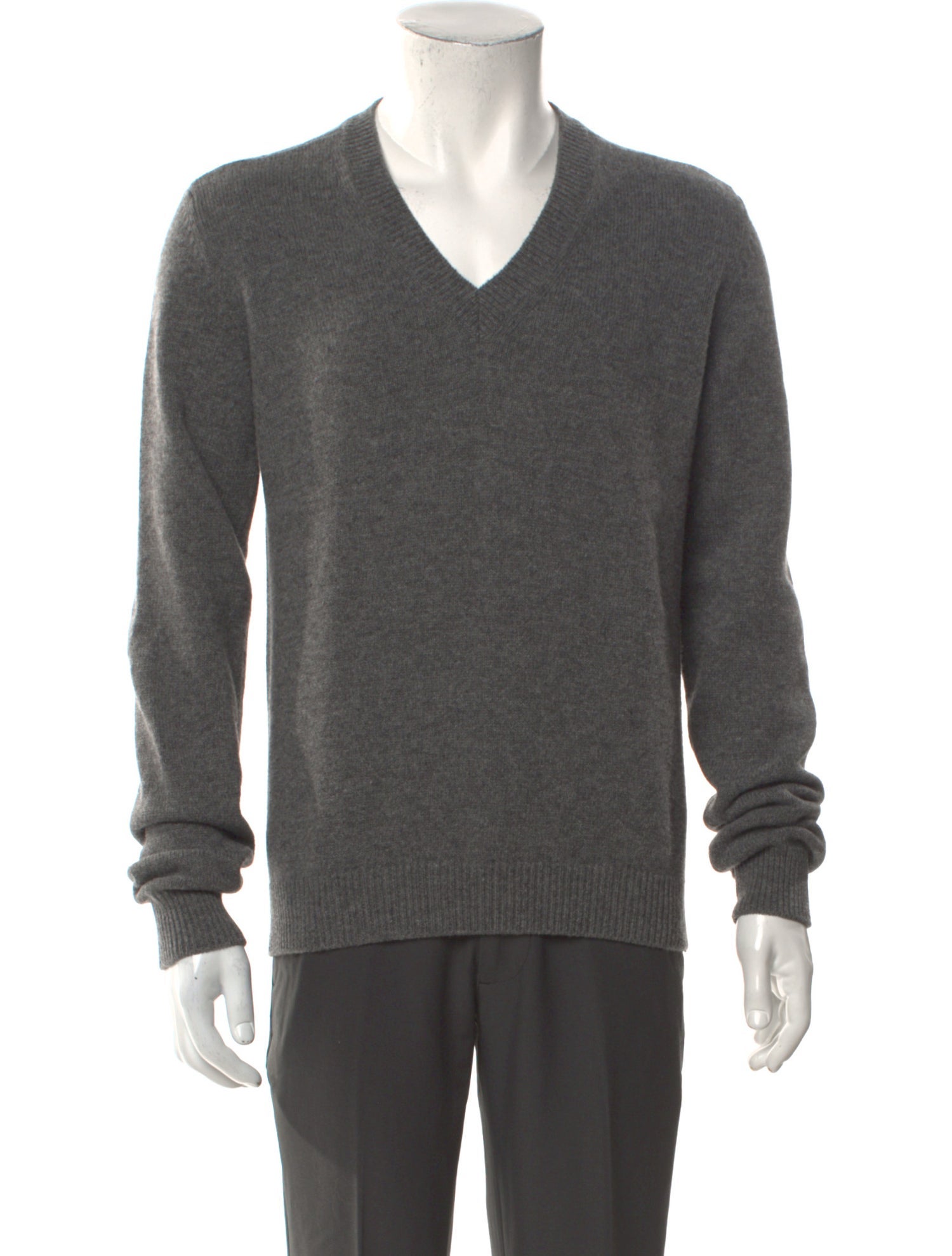 Jil Sander Wool V-Neck Pullover w/ Tags