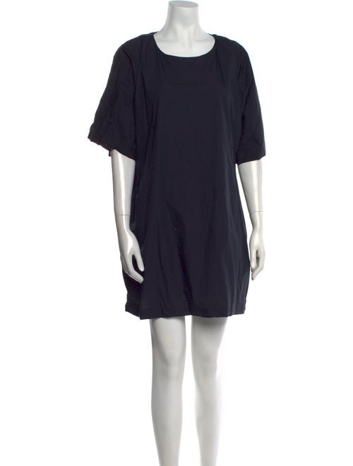 Jil Sander Scoop Neck Mini Dress