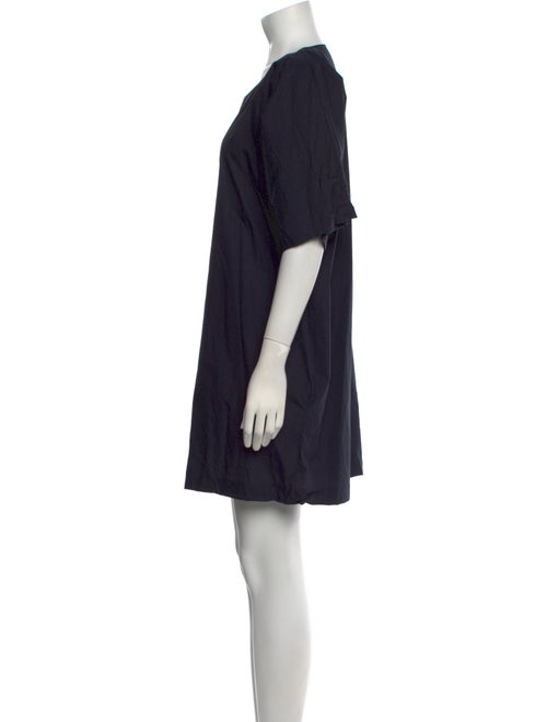 Jil Sander Scoop Neck Mini Dress