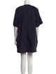 Jil Sander Scoop Neck Mini Dress