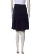 Jil Sander Virgin Wool Knee-Length Skirt