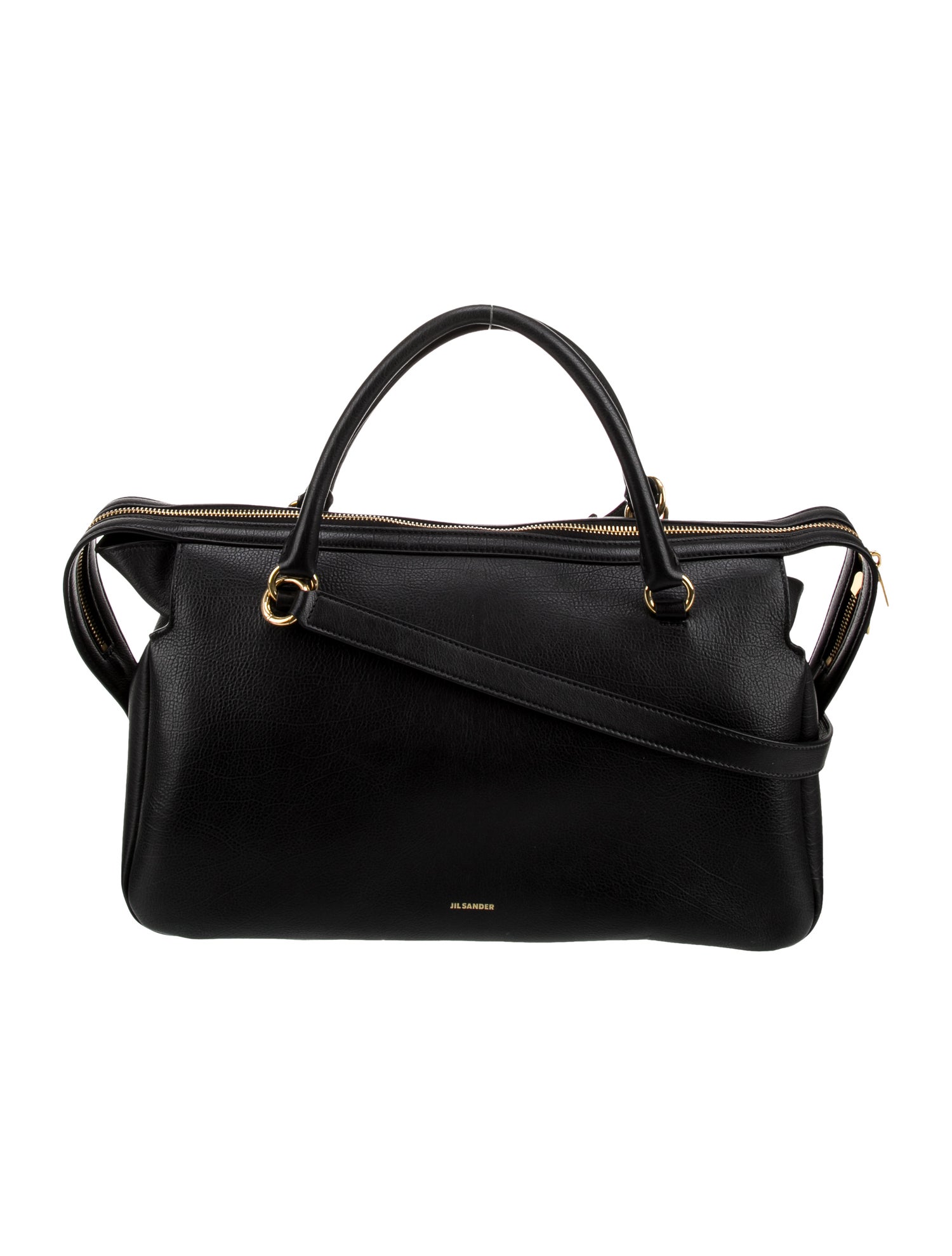 Jil Sander Leather Top Handle Bag